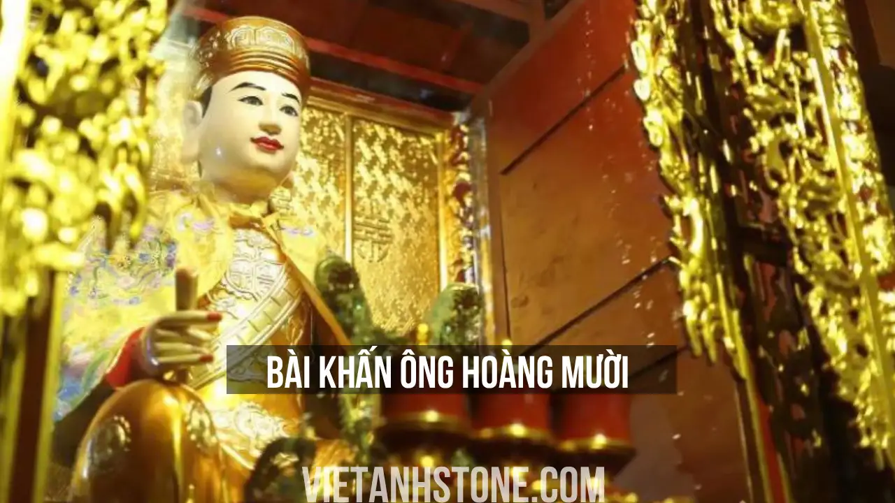 Bài Khấn Ông Hoàng Mười