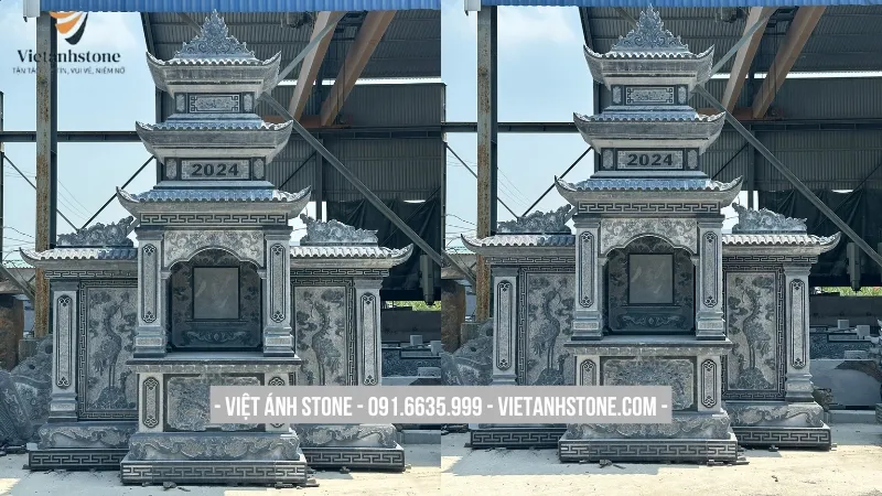 Khái niệm lăng mộ đá 3 mái đẹp