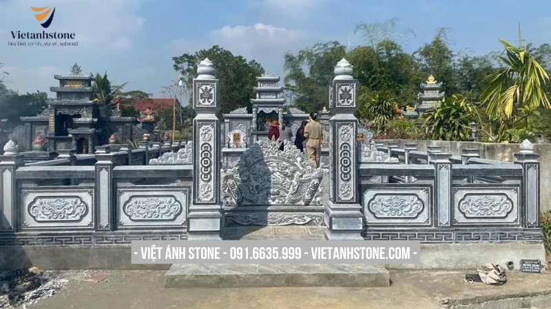 Khu lăng mộ đá phong thủy mang lại tài lộc, bình an cho con cháu