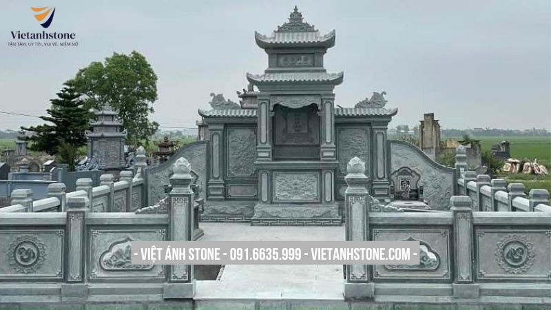 Kích thước phong thủy phổ biến của mộ đá hiện nay