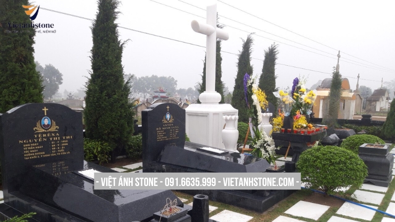 Lăng mộ đá granite bền đẹp trường tồn với thời gian