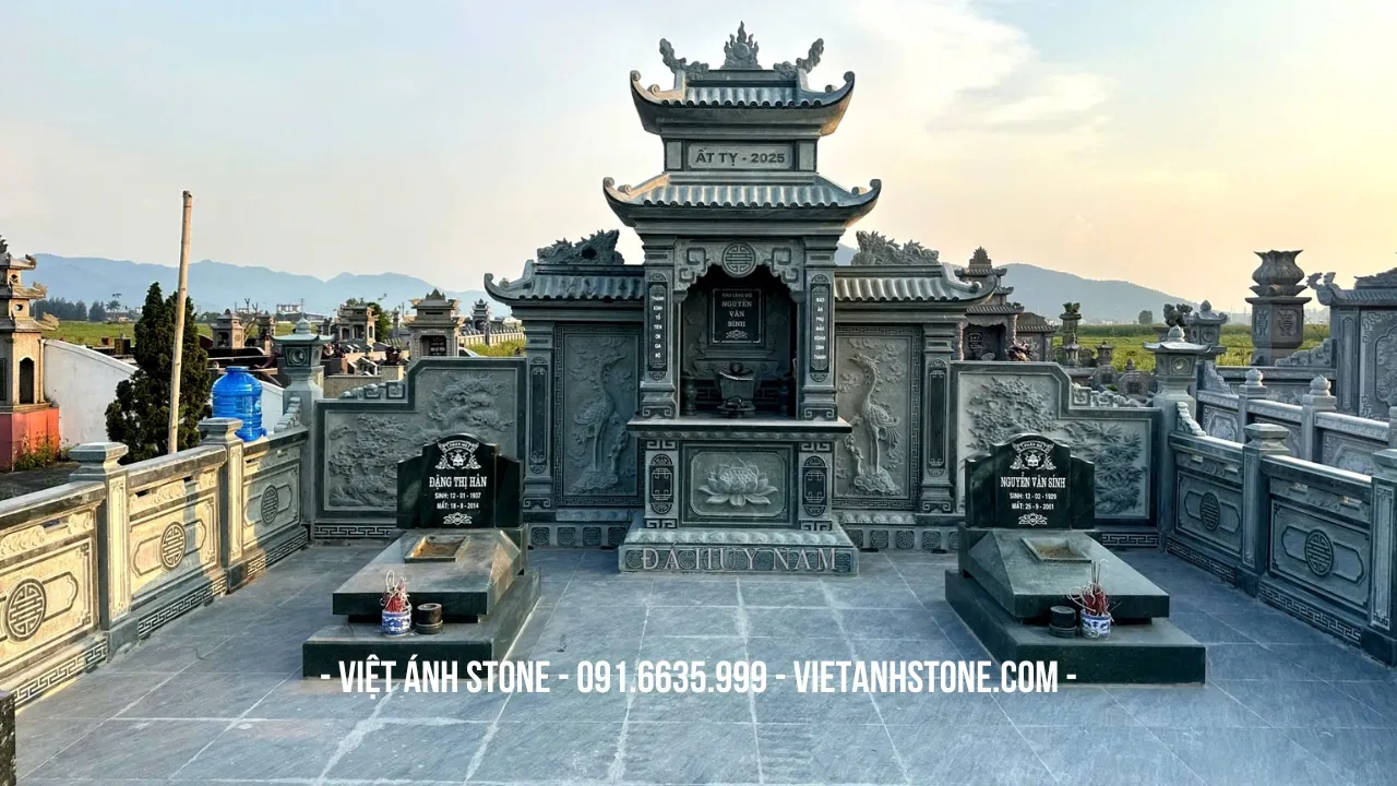 lăng thờ đá đẹp
