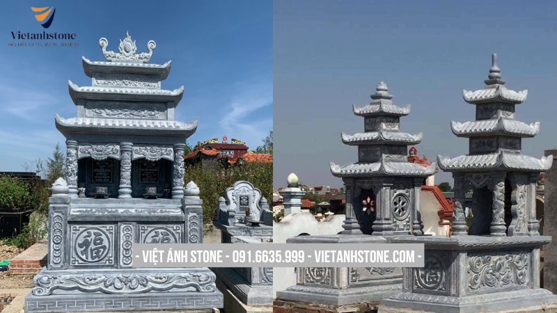 Một đá ba mái cầu kỳ, uy nghi