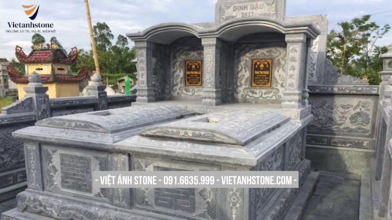 Mộ đá đôi dành riêng cho người an táng chung