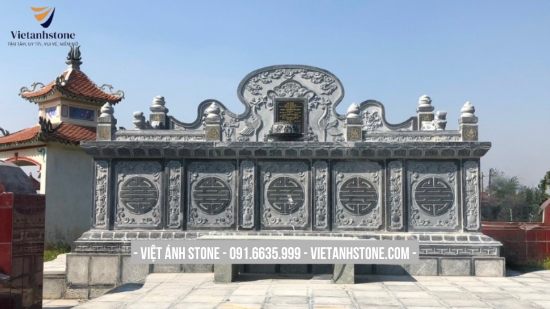 Mộ đá tập chung liên kết cả gia tộc, dòng họ