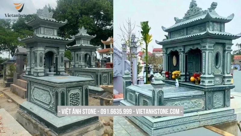 Nhược điểm của mộ đá xanh rêu tự nhiên