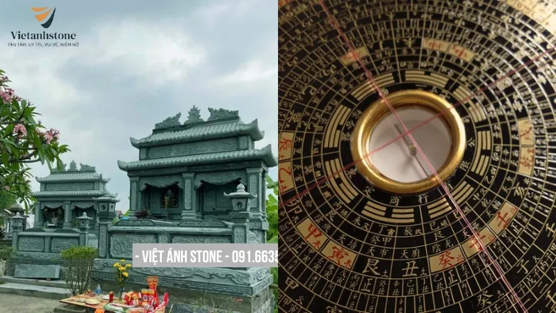 Ý nghĩa phong thuỷ trong văn hoá Á Đông của mộ đá xanh rêu cao cấp