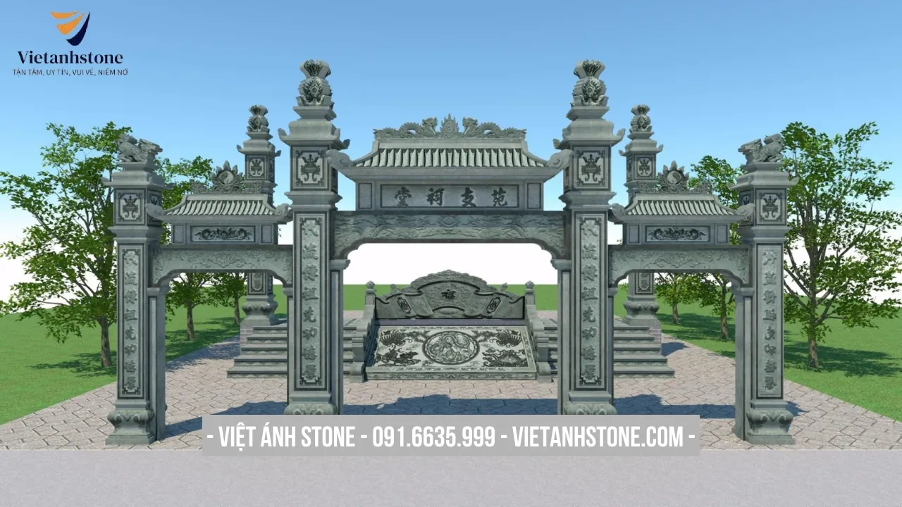 bản vẽ chi tiết mộ