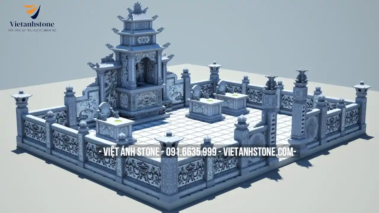 kinh nghiệm xây khu mộ gia đình
