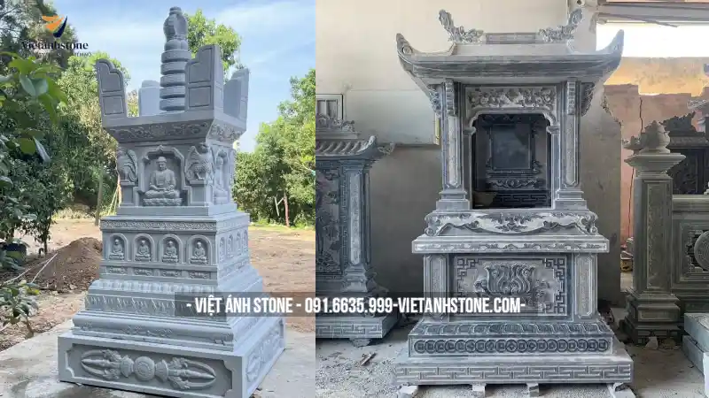 Chi phí lăng mộ đá Hải Phòng còn tùy thuộc vào khối lượng đá và chất liệu đá là gì