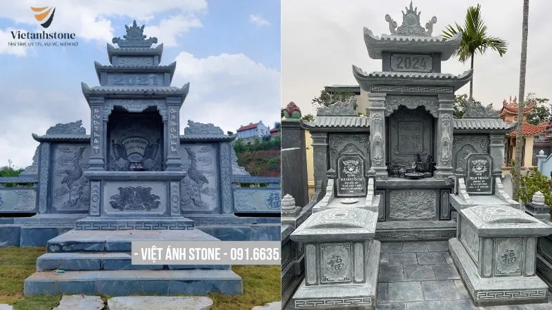 Lý do lăng mộ đá xanh rêu được sử dụng phổ biến