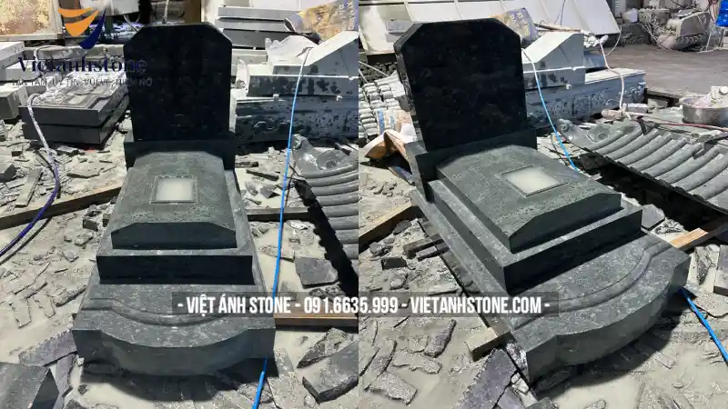 Mộ đá sẽ nặng tùy vào kích thước mộ, loại đá được chọn 