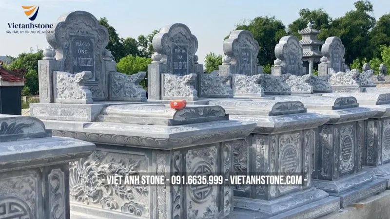 Mộ tam sơn đá xanh Thanh Hóa