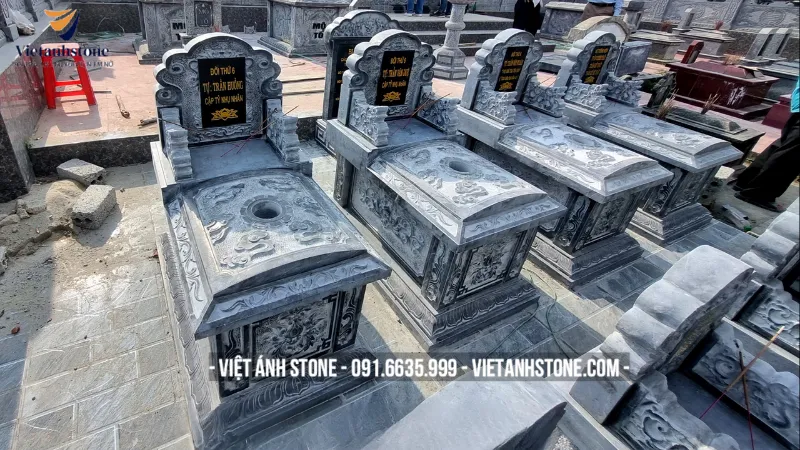 Kích thước mộ đá Tam Sơn chuẩn kích thước Lỗ Ban đảm bảo hợp phong thủy và mang lại may mắn cho hậu nhân