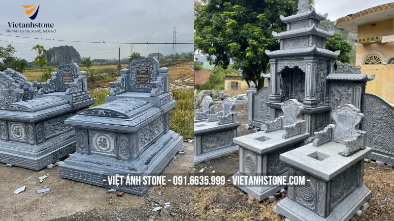 Mộ tam sơn kích thước lớn