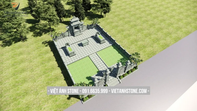 Những yếu tố làm nên thiết kế lăng mộ gia đình đẹp