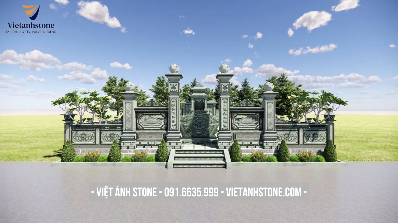 thiết kế lăng mộ gia đình