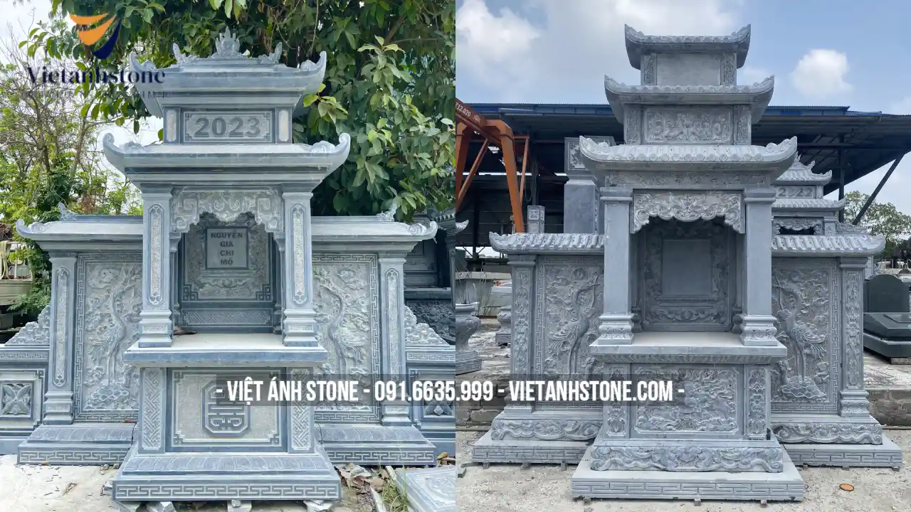 làm mộ đá theo yêu cầu