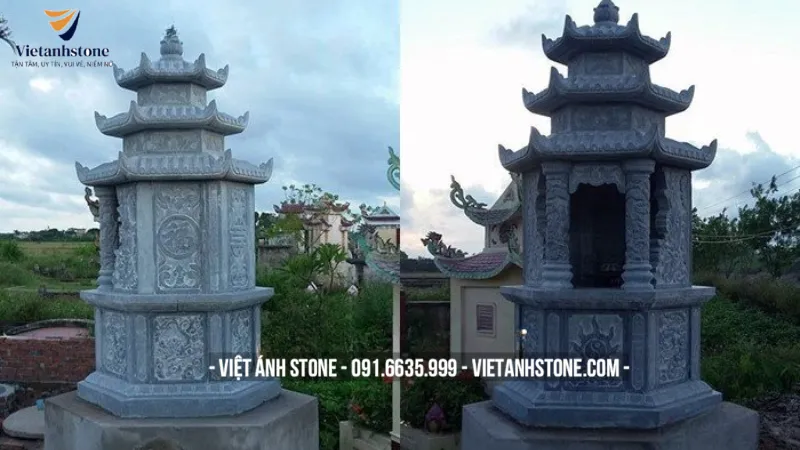 Mộ đá lục giác dạng tháp