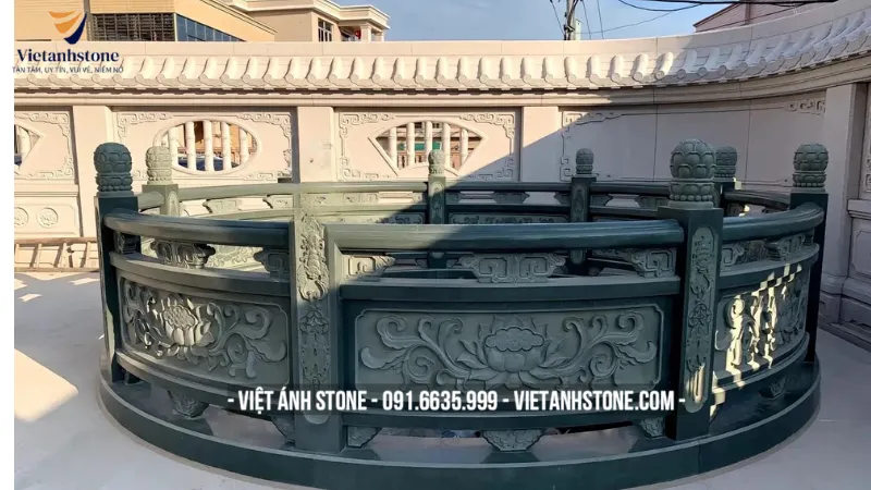 Lan can đá cho lăng mộ, nhà thờ đá