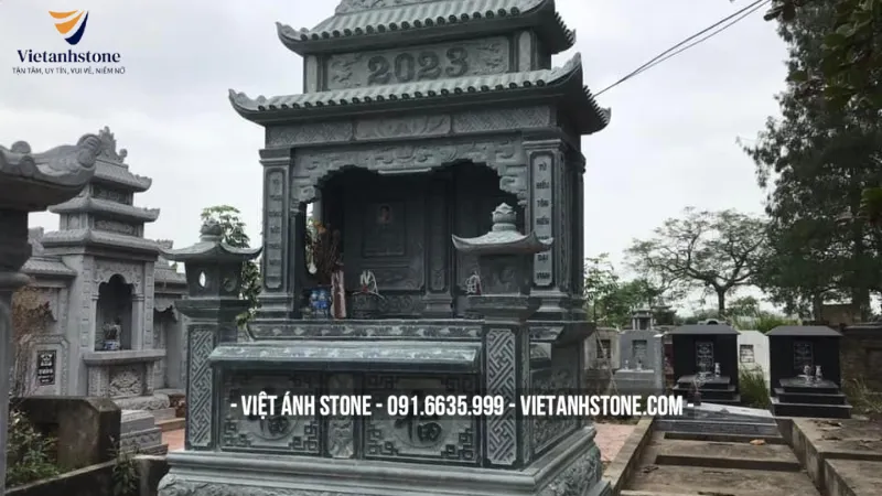 Mẫu nhà mồ đôi 