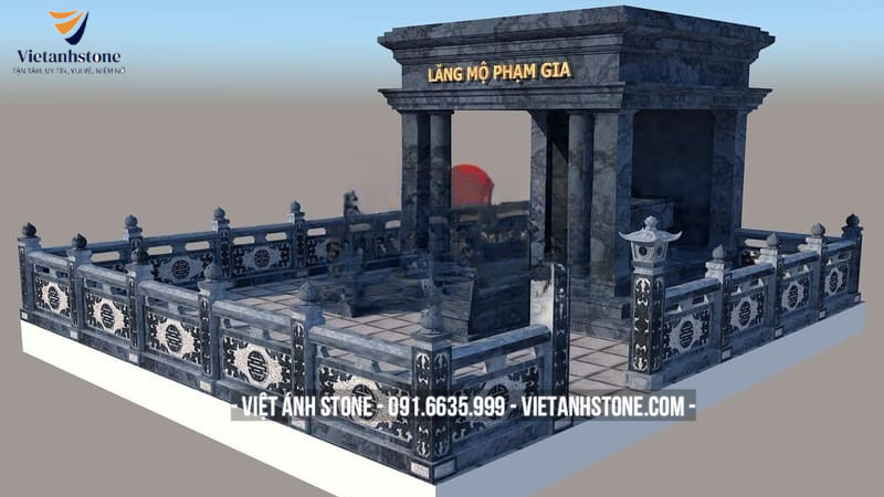 Mẫu nhà mồ hình chữ nhật