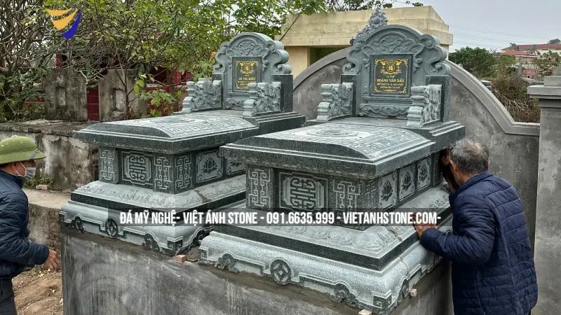 Xây mộ trước Thanh Minh mang ý nghĩa để người đã khuất có nơi an nghỉ sạch sẽ, tươm tất trước mùa lễ lớn.