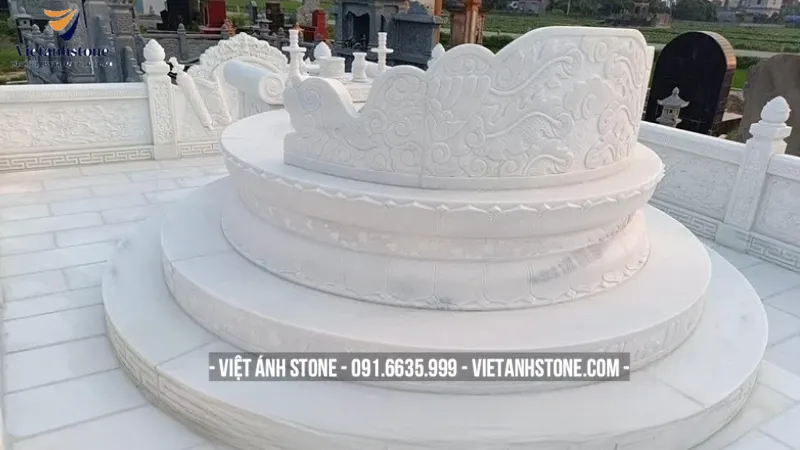 Mộ hình tròn theo phong thủy “viên mãn, đầy đủ”