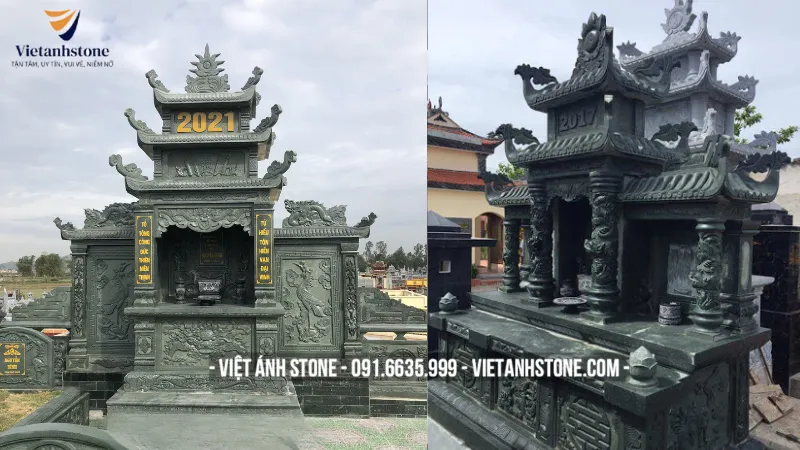 Đá xanh ngọc Thanh Hóa là dòng đá cao cấp được yêu thích nhờ màu xanh lục bảo độc đáo và độ cứng vượt trội