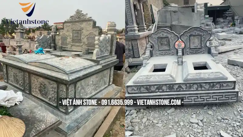 Mộ đá đôi cho vợ chồng