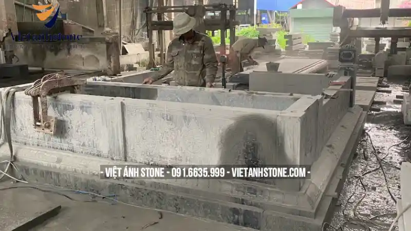 Việt Ánh Stone cam kết sản phẩm được làm từ chất liệu đá tốt nhất, thời gian bàn giao đúng hạn