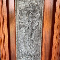Cột đá chạm rồng, chạm phượng nhà thờ họ thôn Hệ, Ninh Vân – VAS 05, ảnh 2